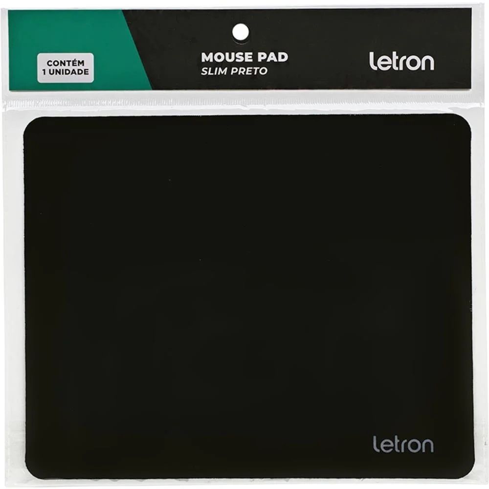 Mouse Pad Preto Slim Leonora (Cx.c/20) - imagem 2