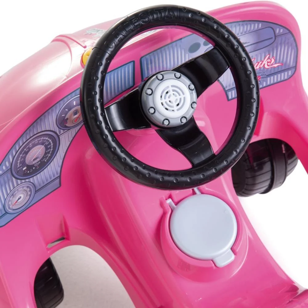 Veiculo Para Bebe 1300 Fouks Rosa C/Som Calesita (Unidade) - imagem 12