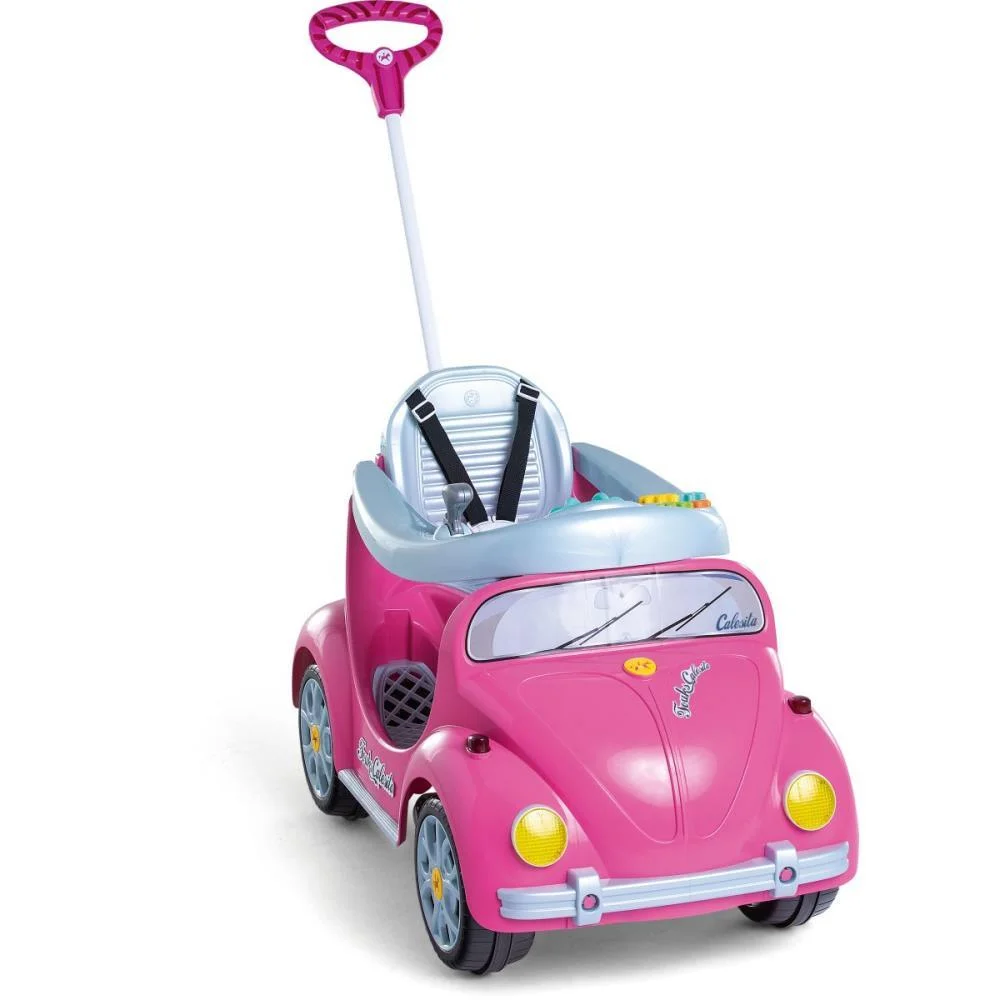 Veiculo Para Bebe 1300 Fouks Rosa C/Som Calesita (Unidade) - imagem 5