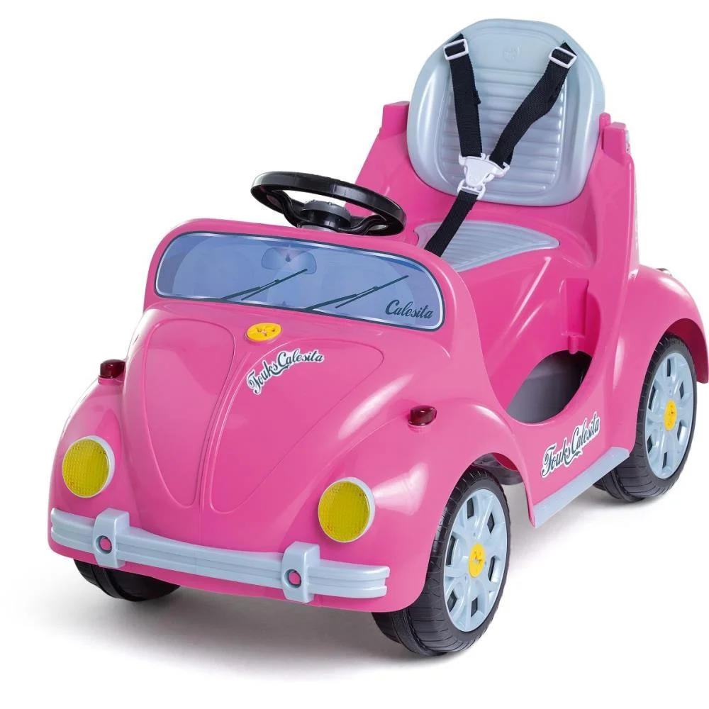 Veiculo Para Bebe 1300 Fouks Rosa C/Som Calesita (Unidade) - imagem 8