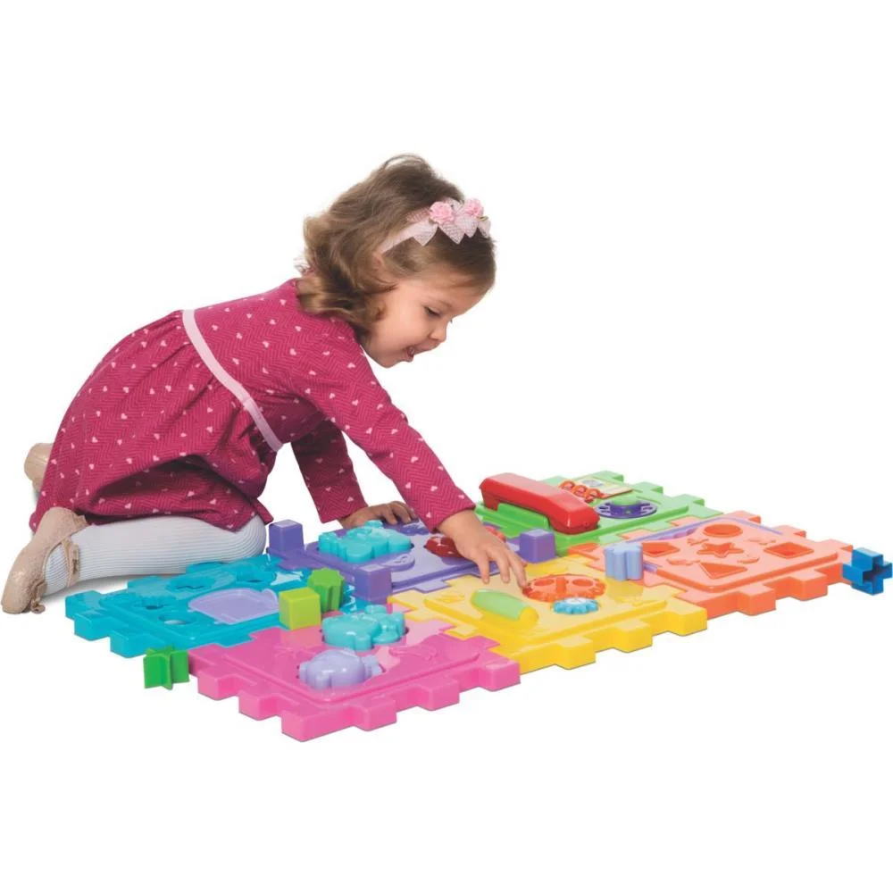 Brinquedo Educativo Cubo Didatico Grande 2 Em 1 Merco Toys (Unidade) - imagem 4