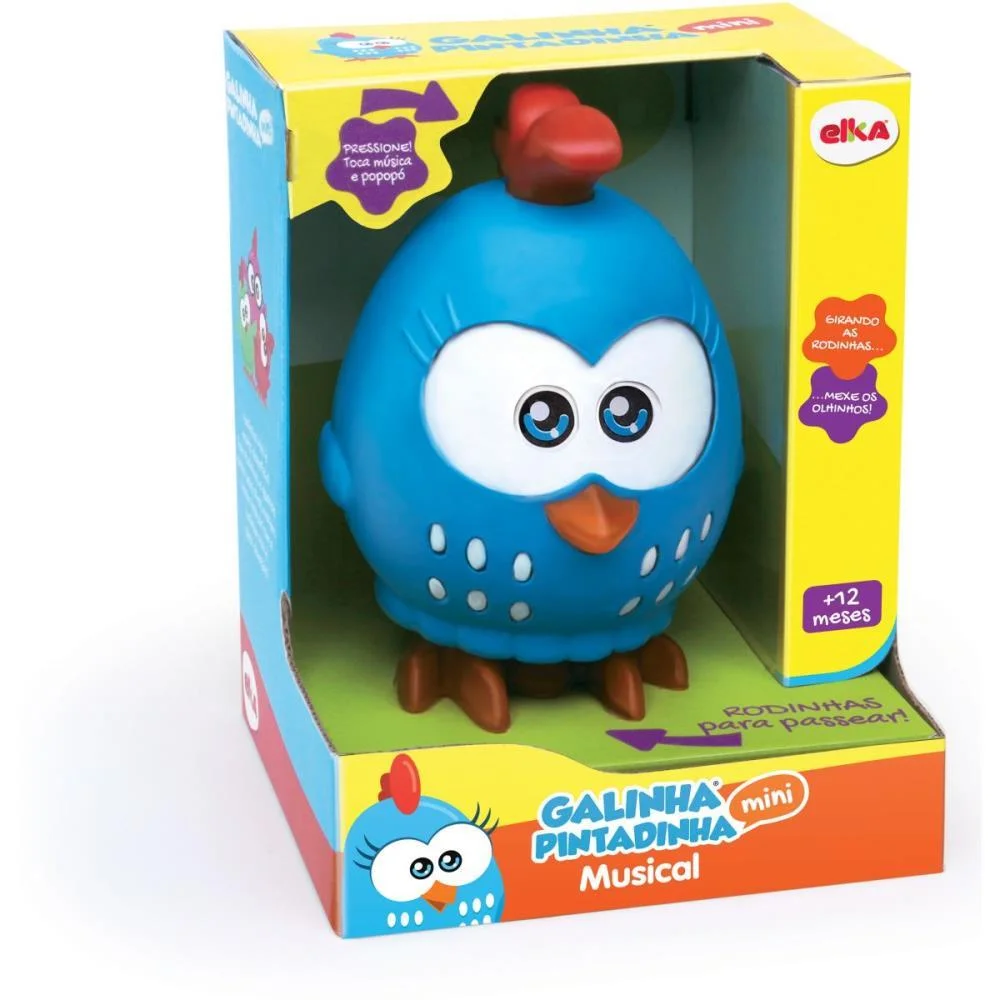 Boneco E Personagem Galinha Pintadinha Musical 20C Elka (Unidade) - imagem 2