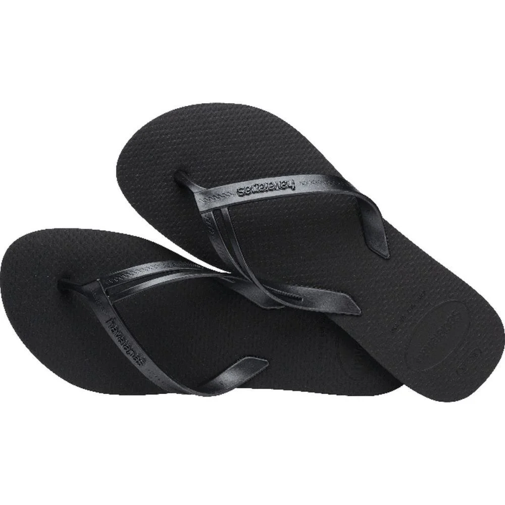 Chinelo Havaianas Feminino Elegance 39/0 Preto Havaianas (Par) - imagem 6