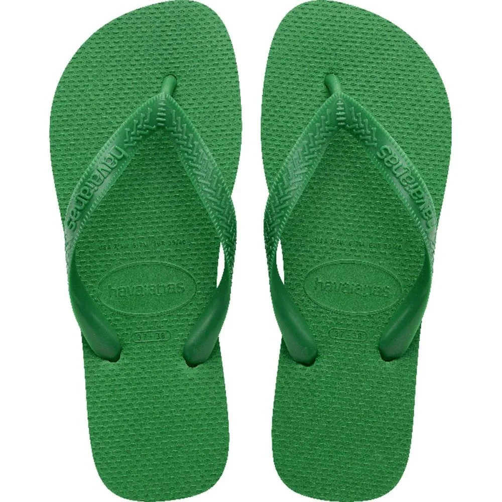 Chinelo Havaianas Top 35/6 Verde Patria Havaianas (Par) - imagem 3