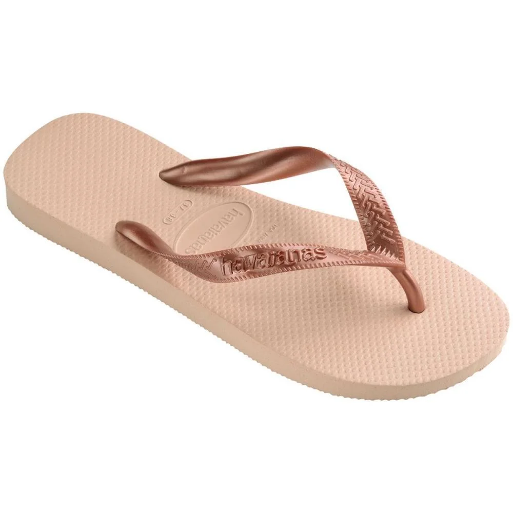 Chinelo Havaianas Feminino Top Tiras 35/6 Rosa Ballet Havaianas (Par) - imagem 3