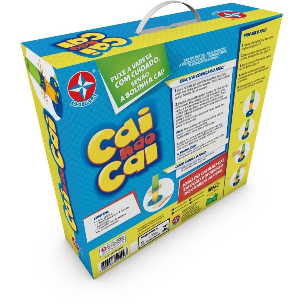 Jogo Diverso Cai Nao Cai A Partir De 5Anos Estrela (Unidade) - imagem 4