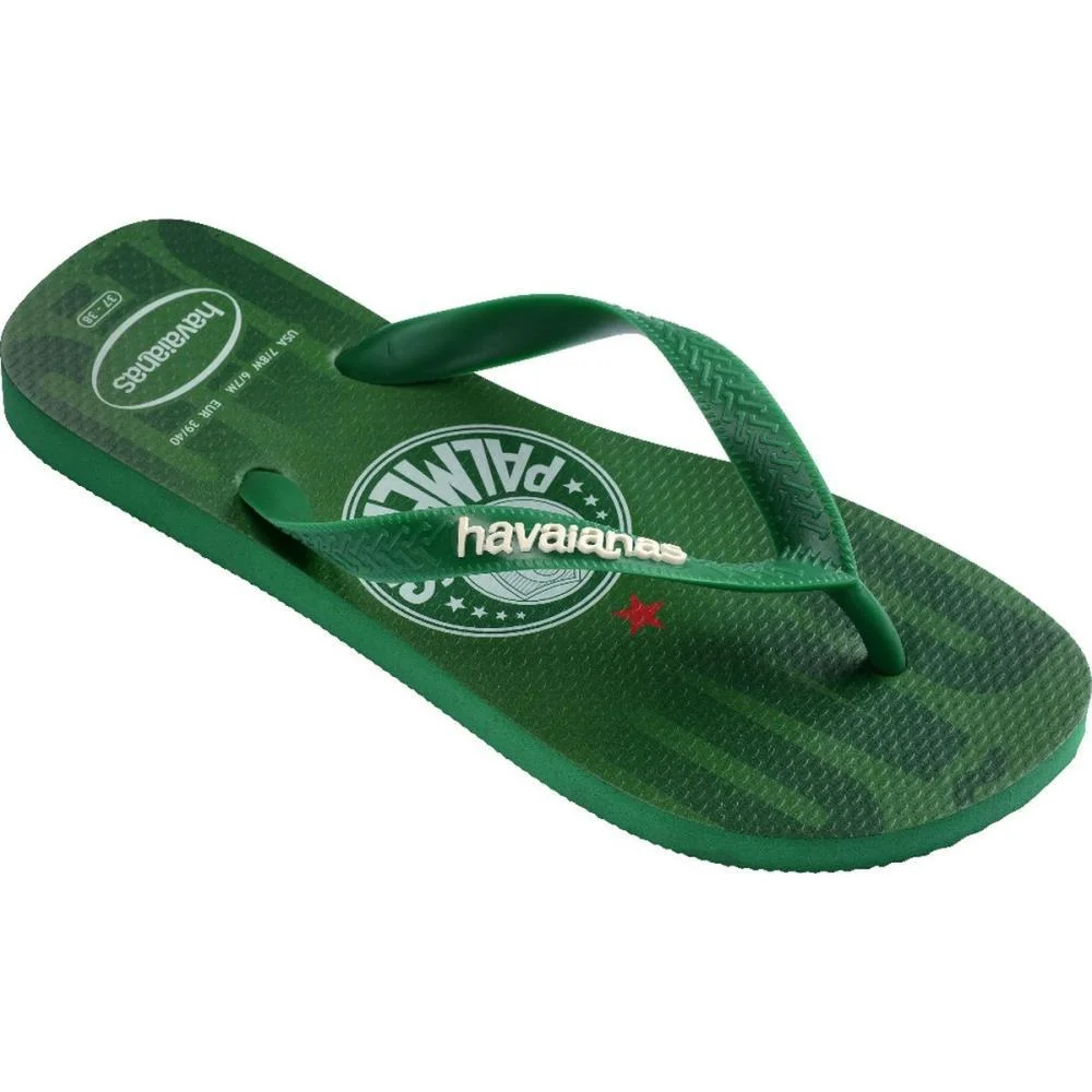 Chinelo Havaianas Masculino Top Palmeiras 43/4 Verde Havaianas (Par) - imagem 3