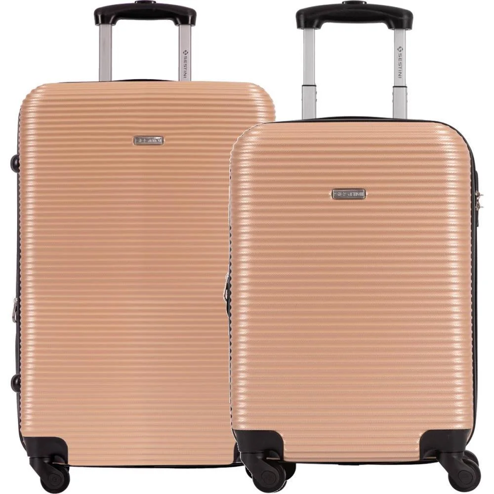 Mala De Viagem 4 All 5T Kit P E M Dourada 360 Sestini (Kit) - imagem 3