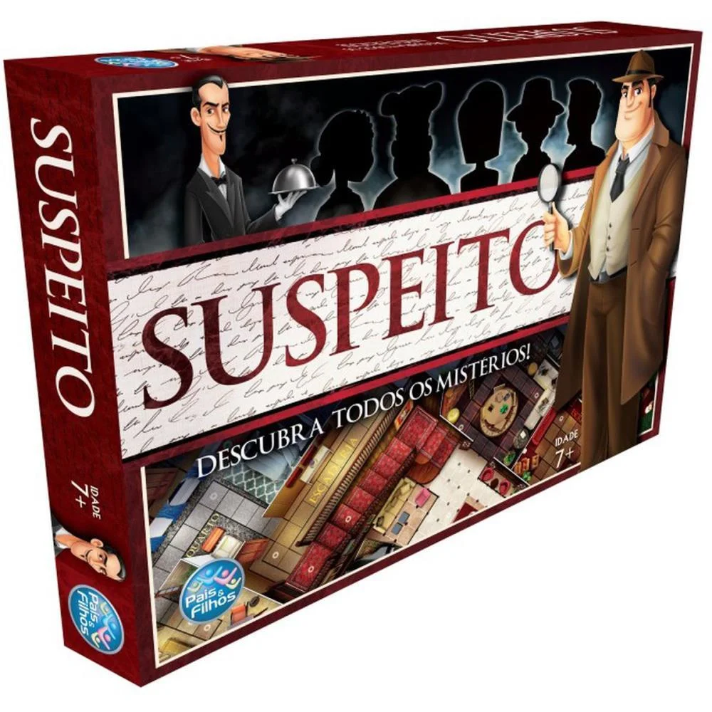 Jogo De Tabuleiro Suspeito Descubra Misterios Pais E Filhos (Unidade) - imagem 7