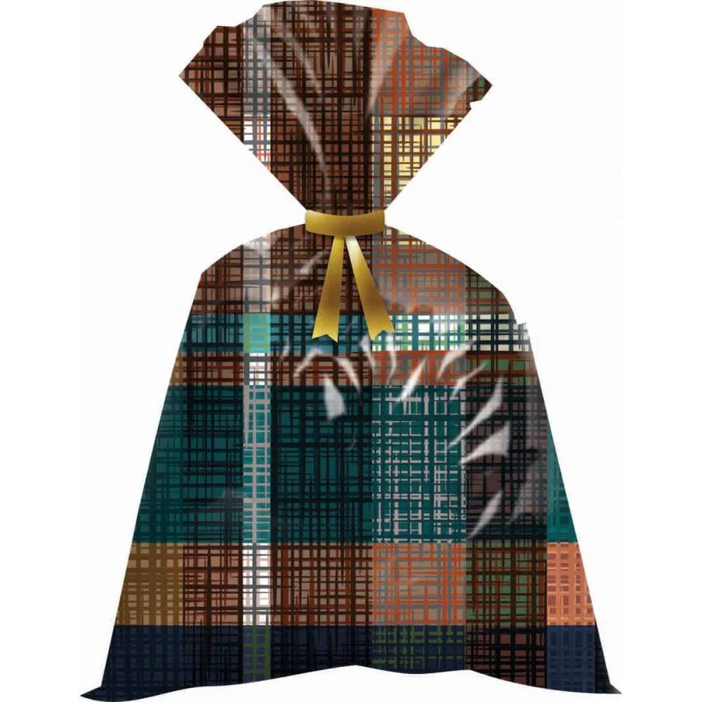 Saco Metalizado 35X55Cm Masculino Sortido Packpel (Pct/100) - imagem 2