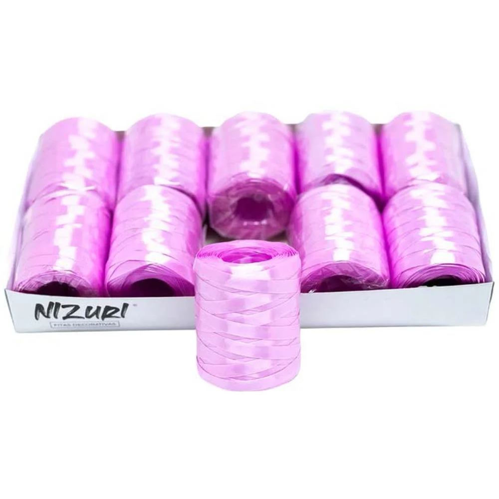 Fitilho 5Mmx50M Rosa Nizuri (Pct.c/10) - imagem 2