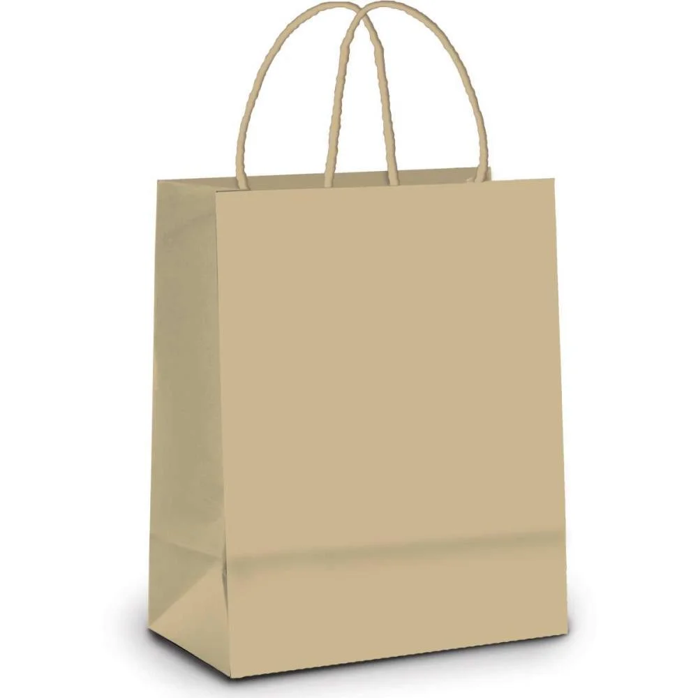 Sacola Para Presente Kraft Gg 39X32X16Cm 80G Cromus (Pct.c/10) - imagem 2