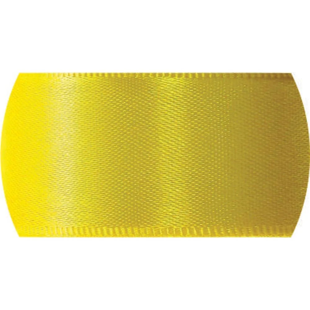Fita De Cetim 07Mm 10M. Amarelo Gema 763 Fitas Progresso (Unidade) - imagem 3