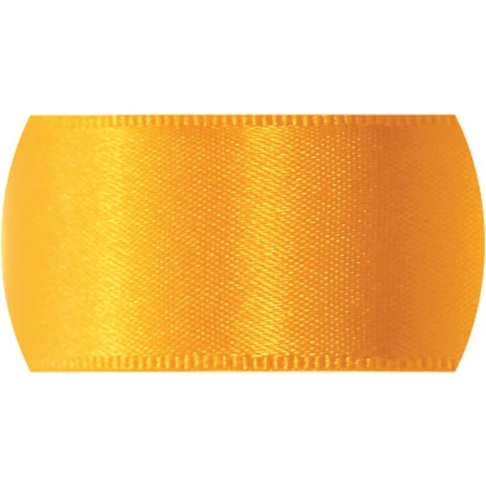 Fita De Cetim 07Mm 10M. Amarelo Ouro 038 Fitas Progresso (Unidade) - imagem 3