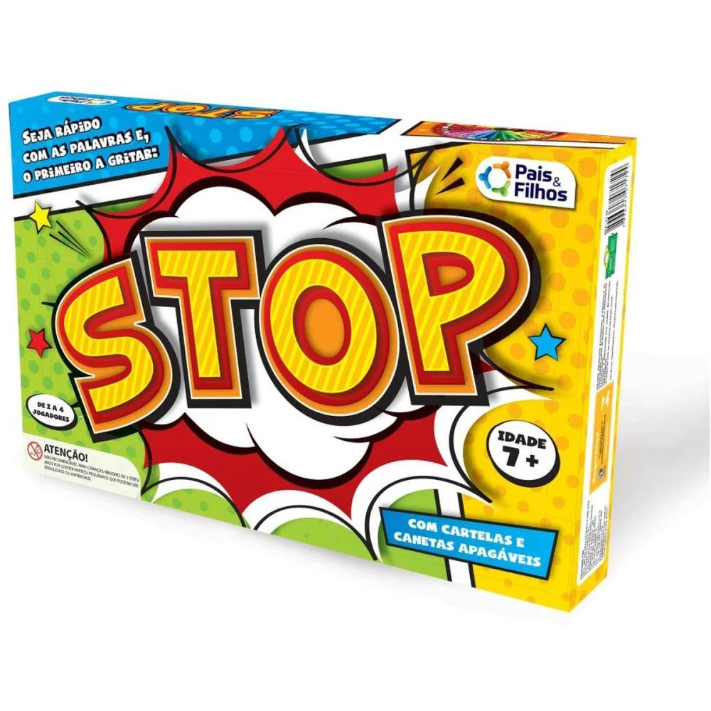 Jogo Diverso Stop Pais E Filhos (Unidade) - imagem 4