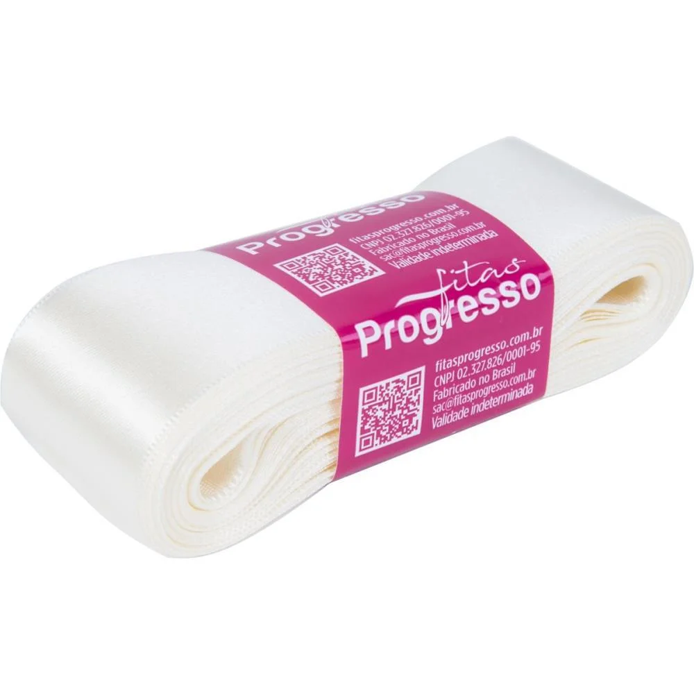 Fita De Cetim 38Mm 10M. Champagne 311 Fitas Progresso (Unidade) - imagem 2