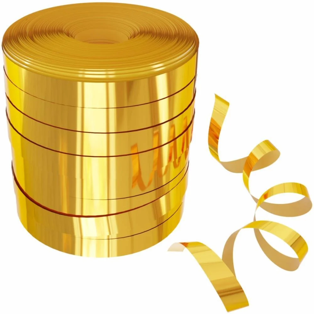 Fitilho 5Mmx20M Metalizado Ouro Emfesta (Pct.c/10) - imagem 4