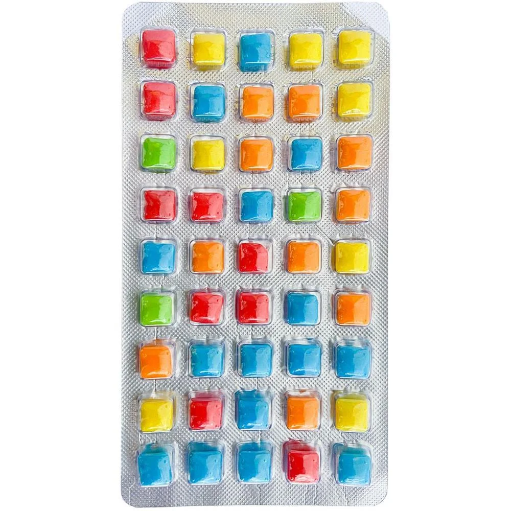 Doce Danclets Cartela 5X9 T.frutti Danilla Foods C/ 15 Unidades - imagem 3