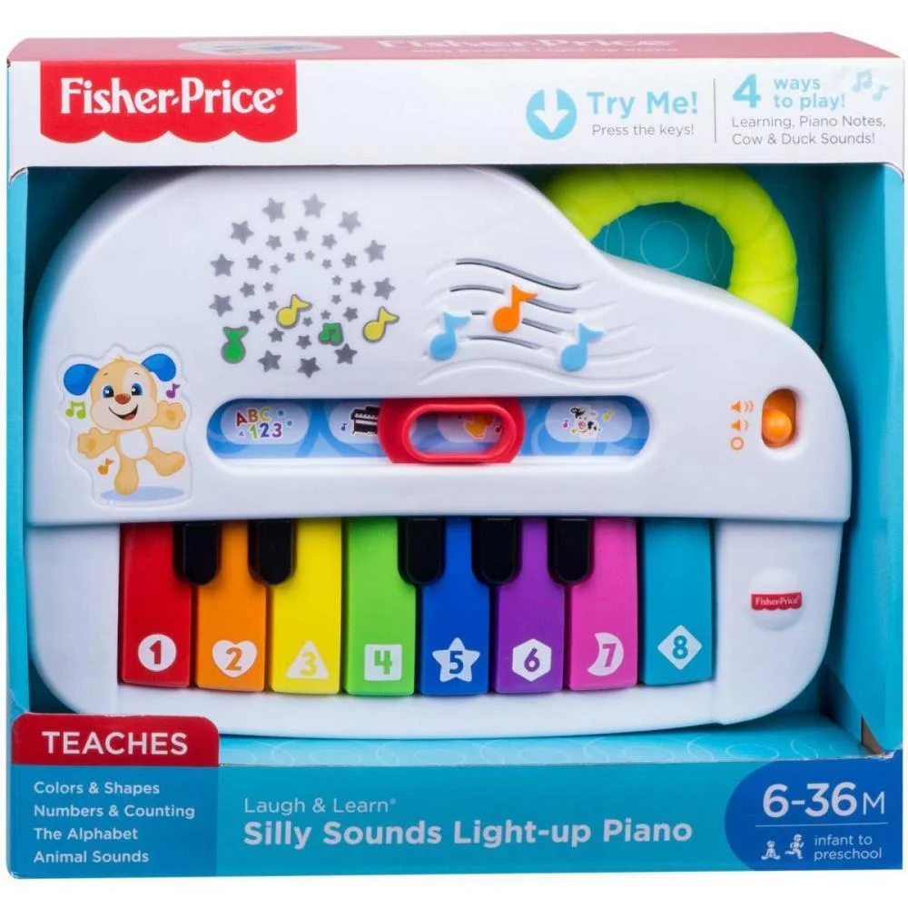 Fisher-Price Infant Piano Cachorrinho Mattel (Unidade) - imagem 7