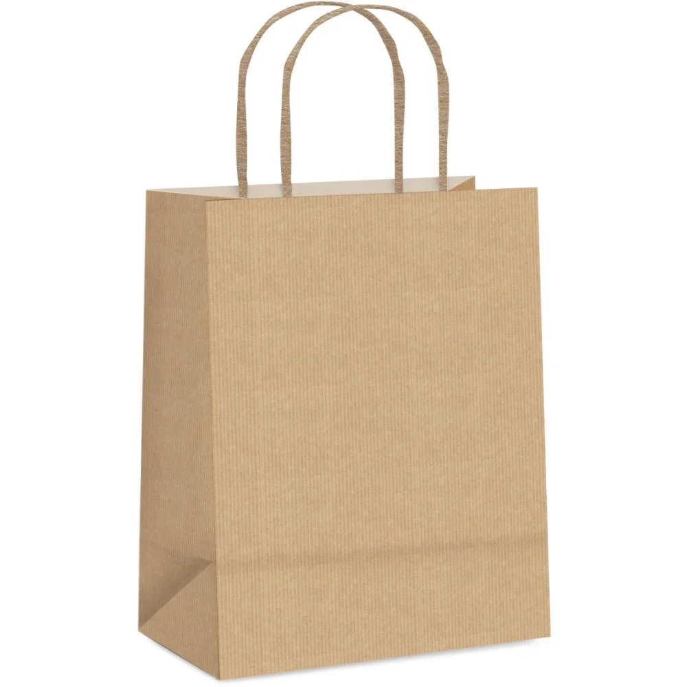 Sacola Para Presente Kraft Exg 43X38X20Cm Cromus (Pct.c/10) - imagem 2