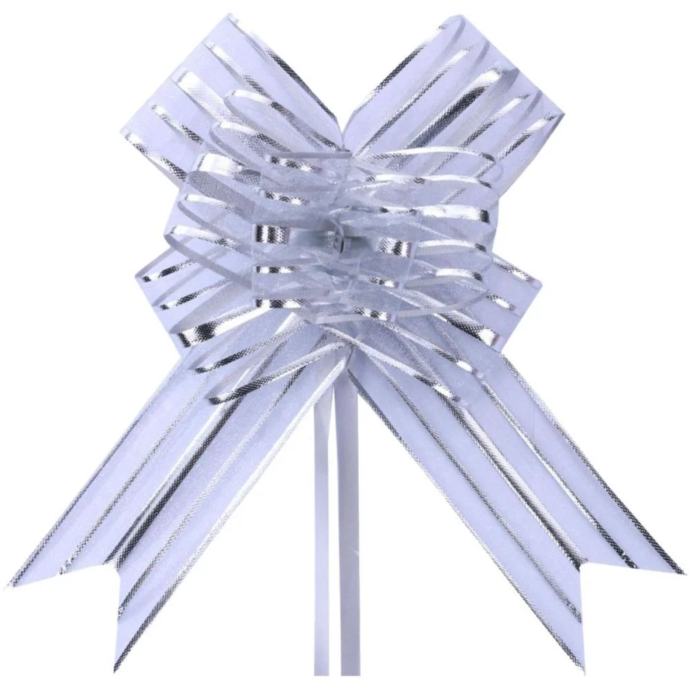 Laco Pronto Liso 32Mmx47Cm Organza Prata Make+ (Pct.c/100) - imagem 3
