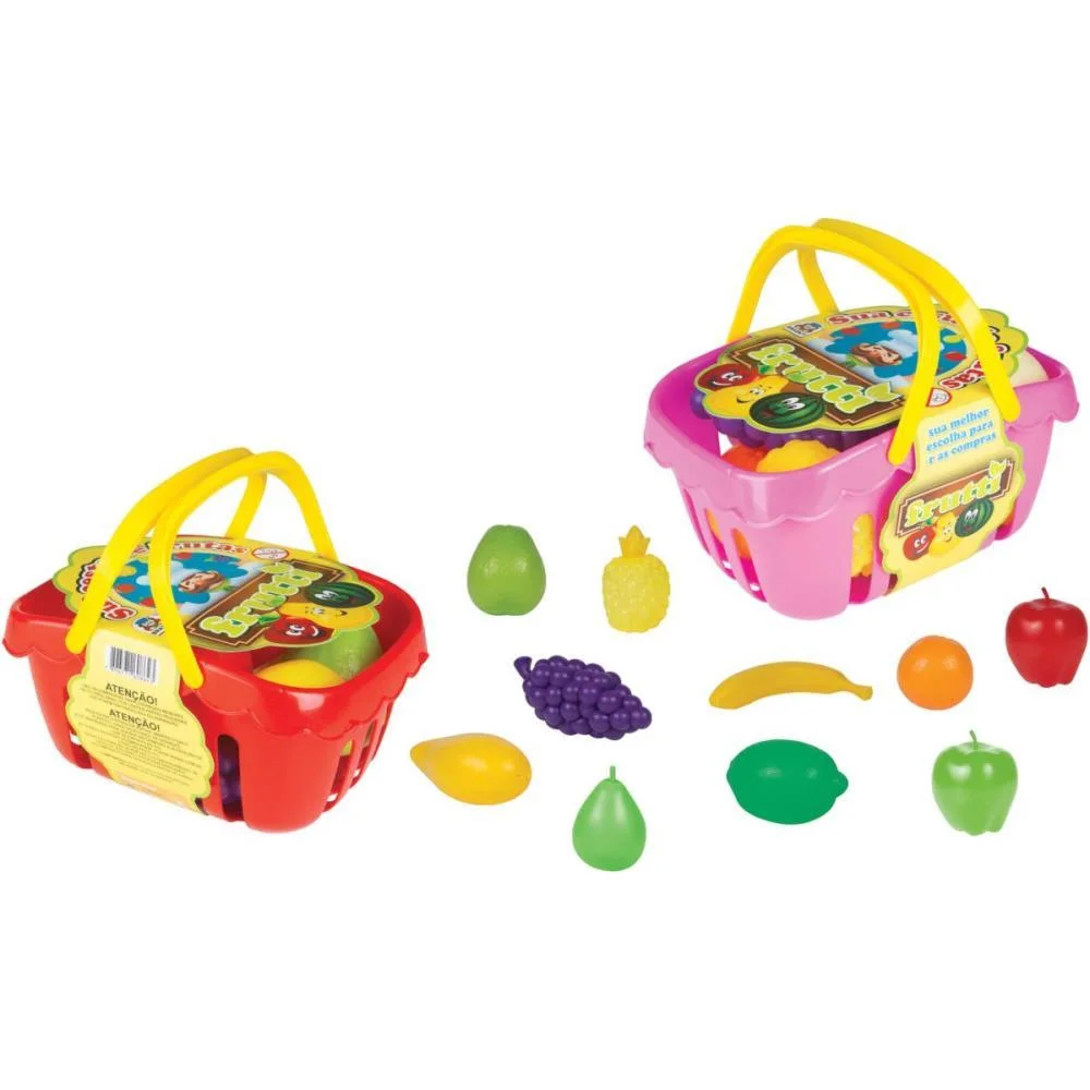 Brincando De Casinha Cesta De Frutas Braskit (Unidade) - imagem 4