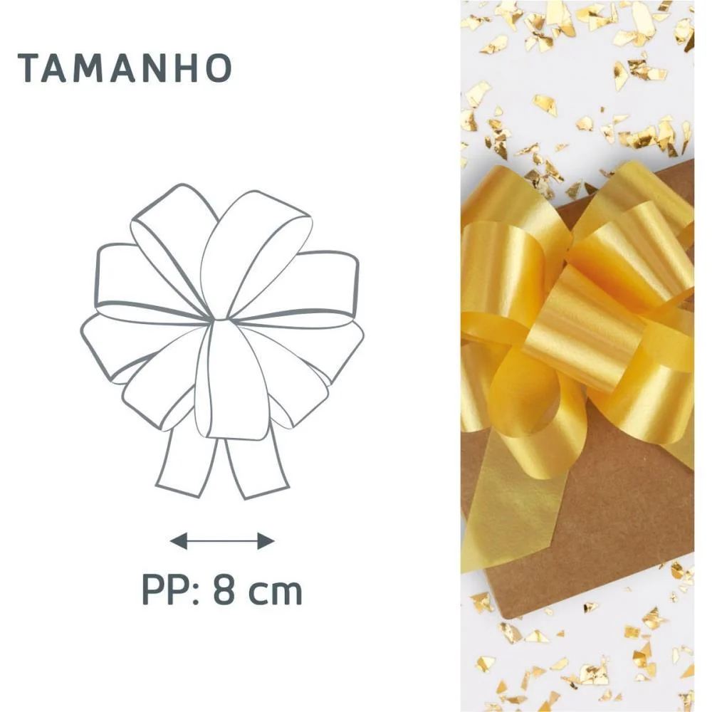 Laco Pronto Liso 20Mmx40Cm. Cores Sortidas Emfesta (Pct.c/100) - imagem 5