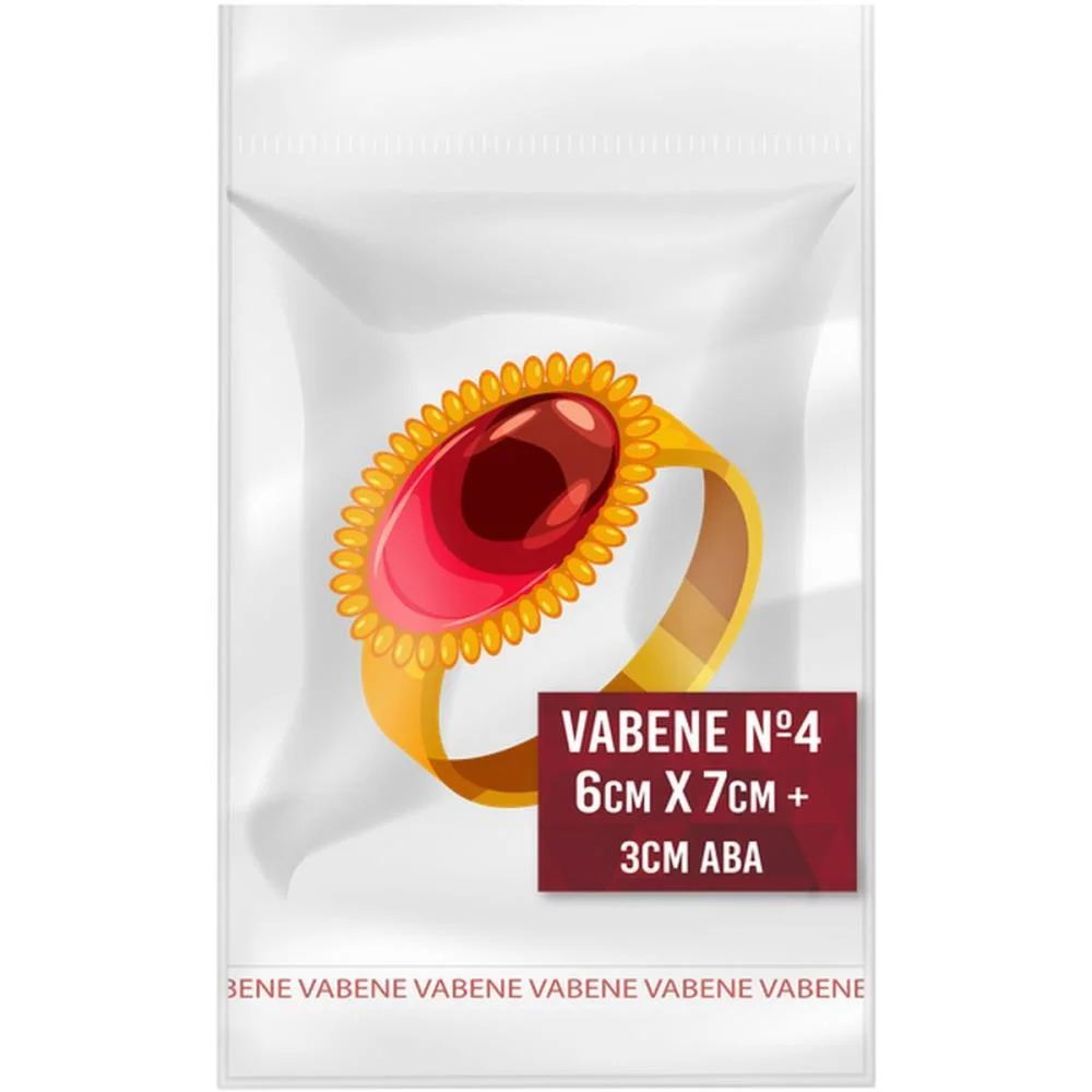 Saco Adesivado Transparente  6X7+3Cm Aba Vabene (Pct.c/100) - imagem 2