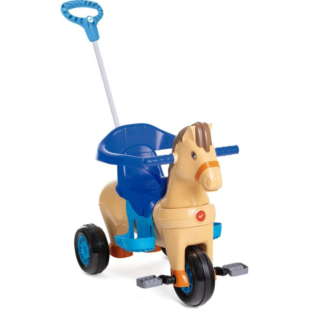 Veiculo Para Bebe Poto Calesita 2Em1 Azul C/Som Calesita (Unidade) - imagem 4