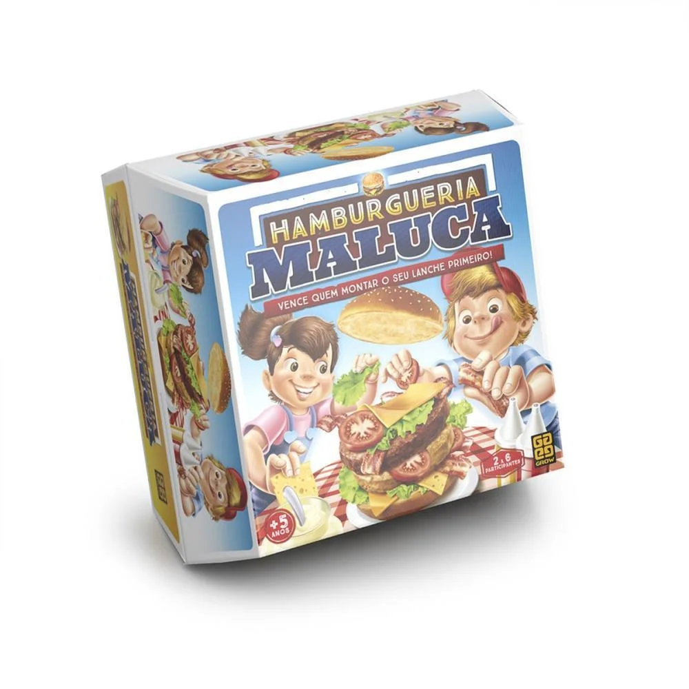 Jogo De Tabuleiro Hamburgueria Maluca Grow (Unidade) - imagem 3