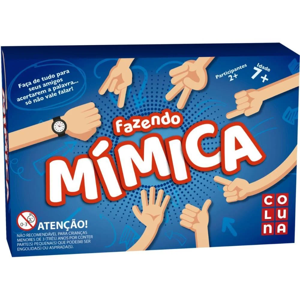 Jogo Diverso Fazendo Mimica Coluna (Unidade) - imagem 4