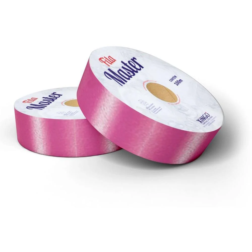 Fita Master Lisa 32Mmx50M Rosa Escuro Xingo Embalagens (Unidade) - imagem 3