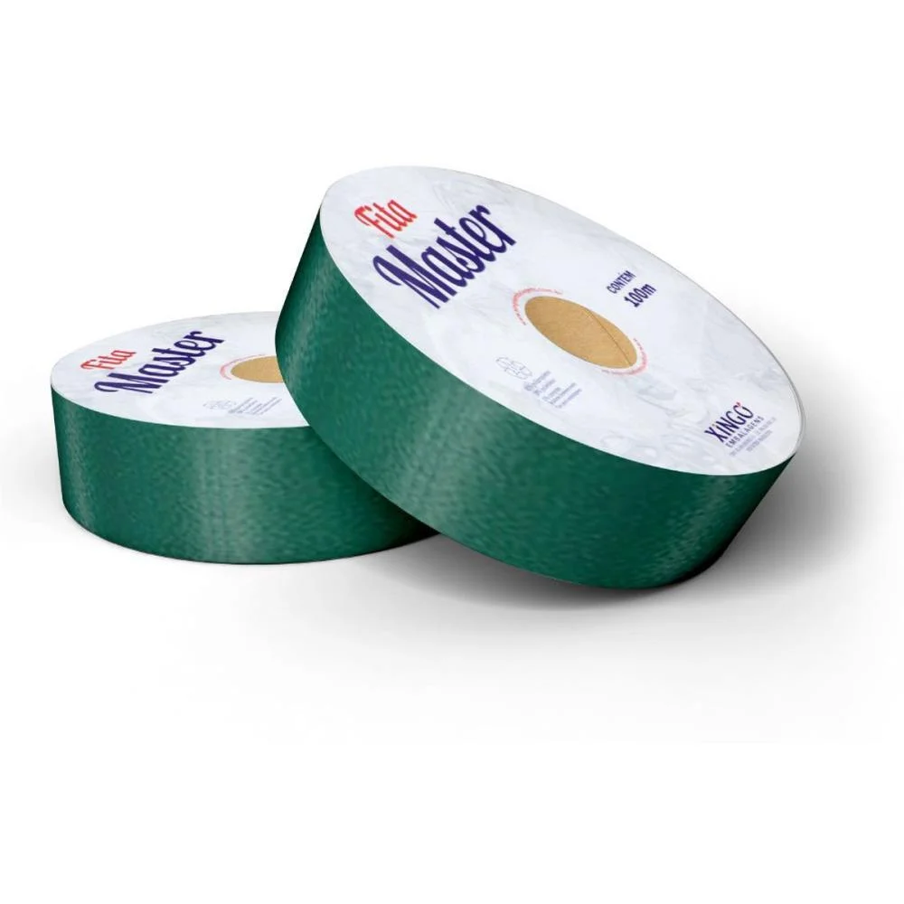 Fita Master Lisa 32Mmx50M Verde Escuro Xingo Embalagens (Unidade) - imagem 2