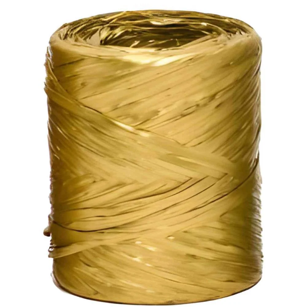 Raphia Sintetica 100M Ouro R76 Xingo Embalagens (Rolo) - imagem 3