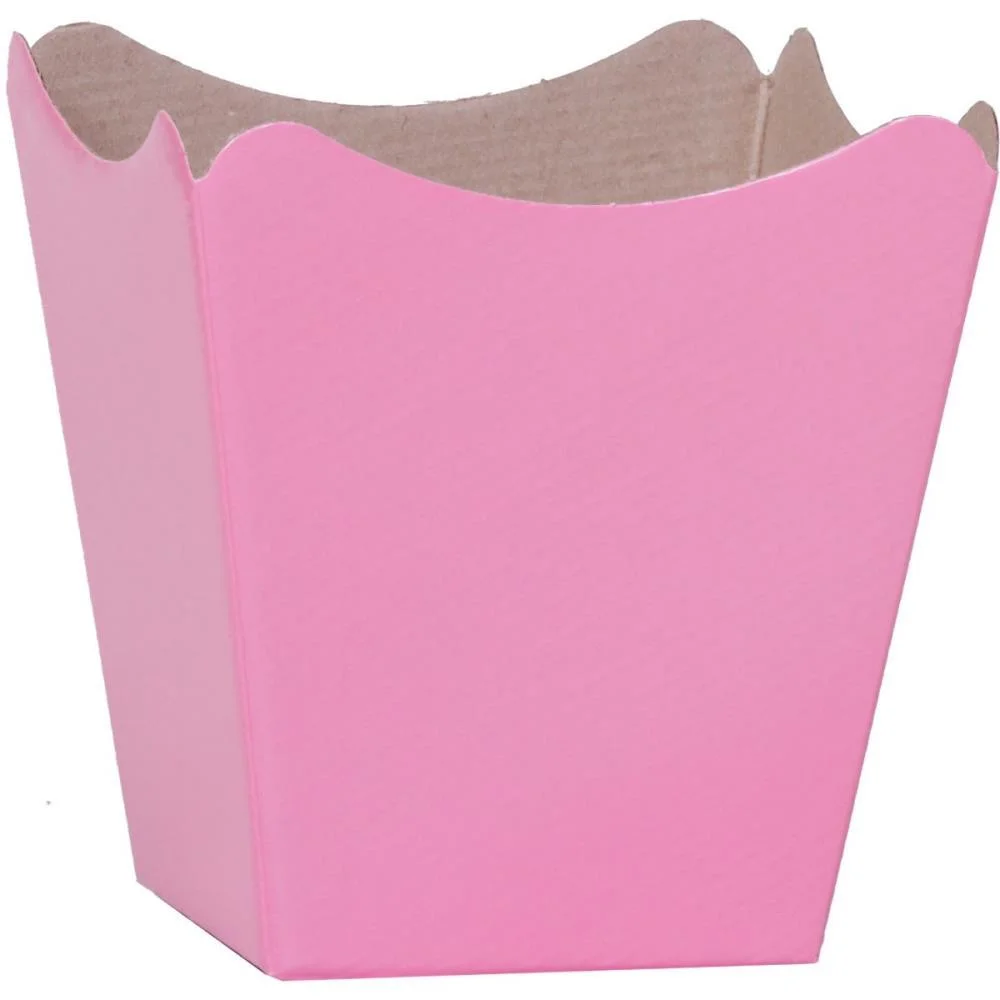 Cachepot Paper Liso Pote 15 Gérbera 16X17X11Cm Xingo Embalagens (Pct.c/10) - imagem 2