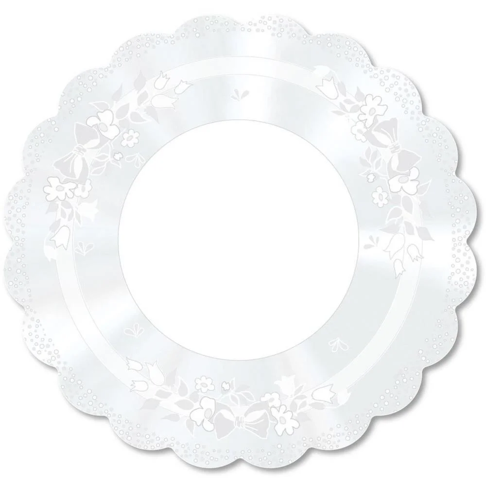 Poli Redondo 48Cm Laco Branco Xingo Embalagens (Pct.c/50) - imagem 3