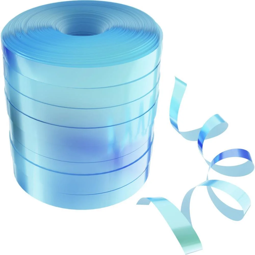Fitilho 5Mmx20M Nacarado Azul Claro Emfesta (Pct.c/10) - imagem 2