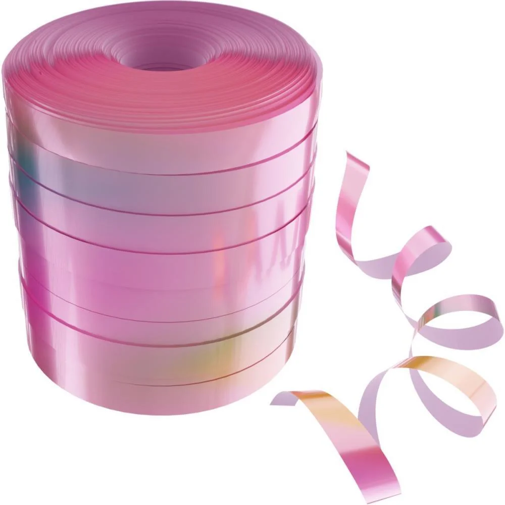 Fitilho 5Mmx20M Nacarado Rosa Bebe Emfesta (Pct.c/10) - imagem 2