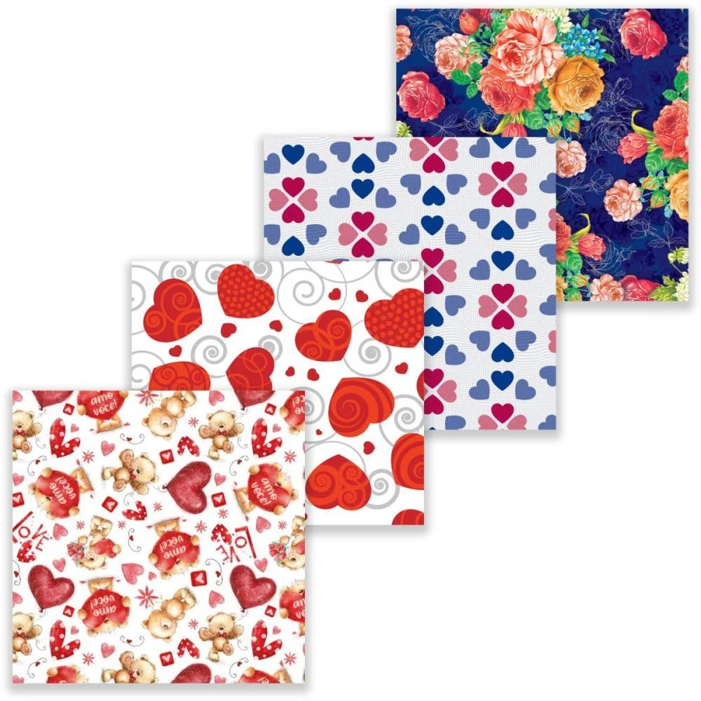 Saco Metalizado 50X70Cm Feminino Sortido 50X69Cm (S) Gala Embalagens (Pct.c/50) - imagem 4