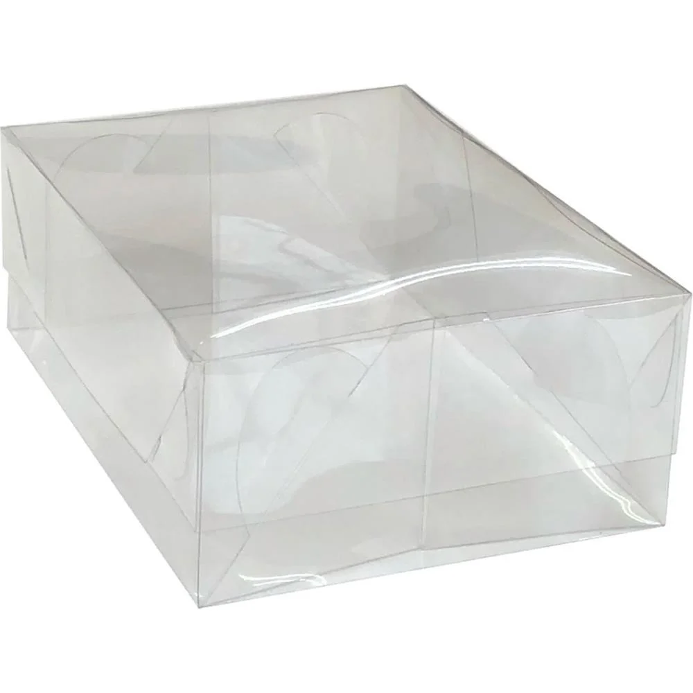 Caixa Para Presente Com Tampa Pvc Pq 14,5X19X7,5Cm Cristina (Pct.c/10) - imagem 2