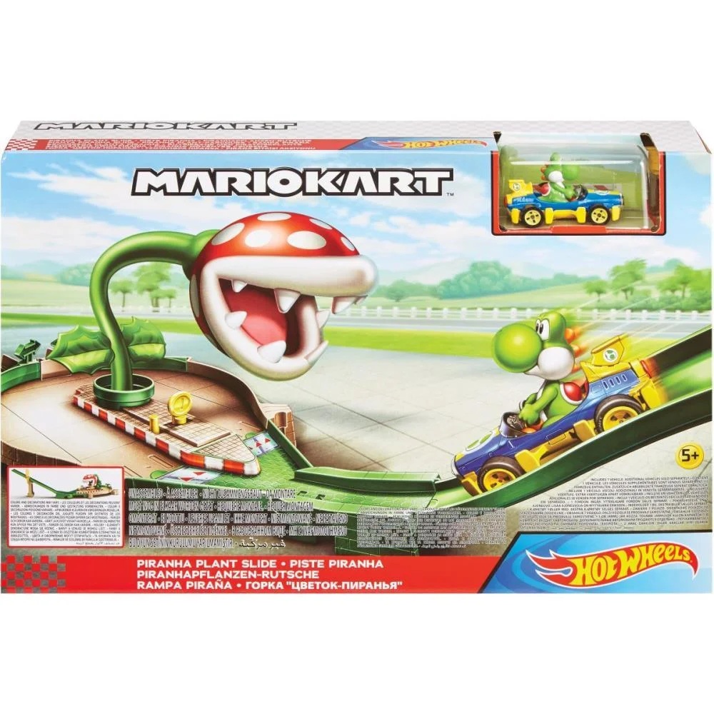 Hot Wheels Mario Kart Mario Kart Pista Nêmesis (S) Mattel (Unidade) - imagem 13