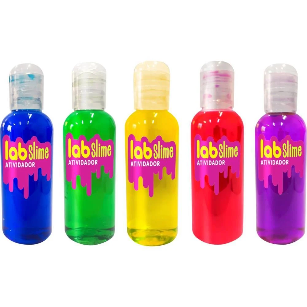 Slime Ativador Lab Slime (S) 120Ml. Doce Brinquedo (Dp.c/16) - imagem 4