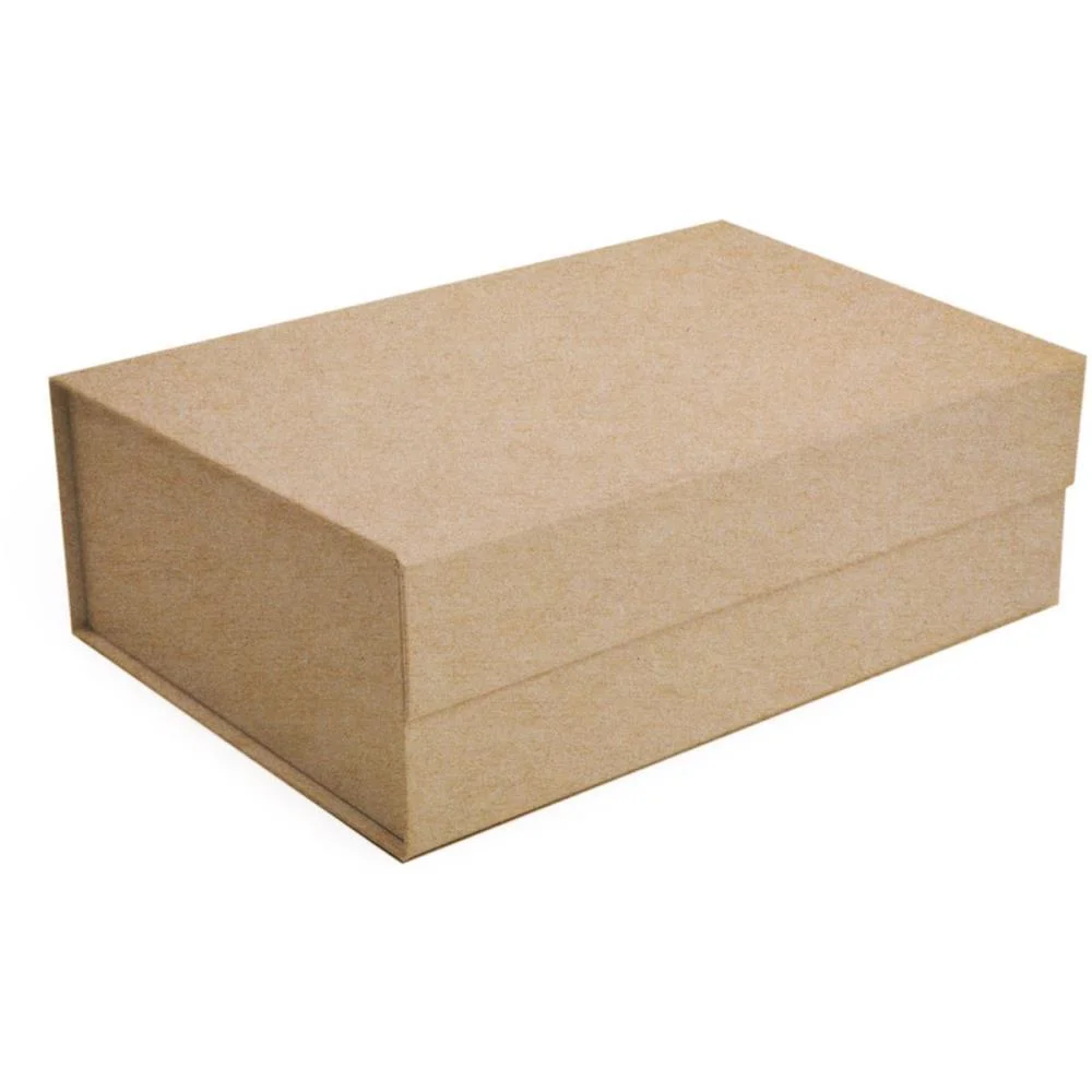 Caixa Para Presente Com Tampa Rigida Dobr.kraft 29X21X9Cm Cromus (Unidade) - imagem 2