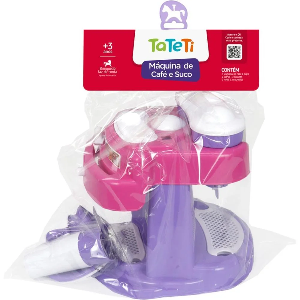 Brincando De Casinha Maquina De Suco E Cafe Tateti - imagem 6