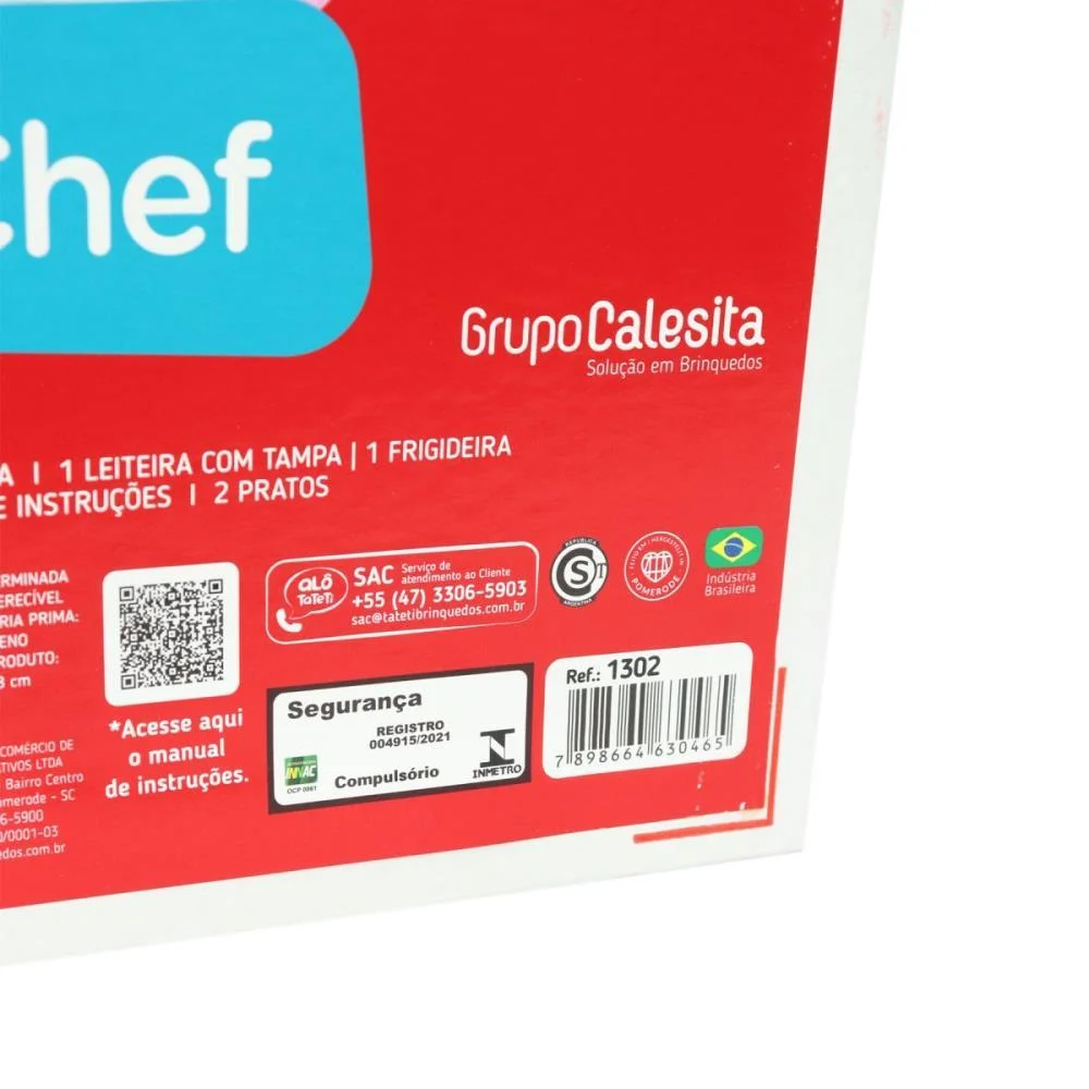 Brincando De Casinha Riva Chef Completa Rosa Tateti - imagem 6