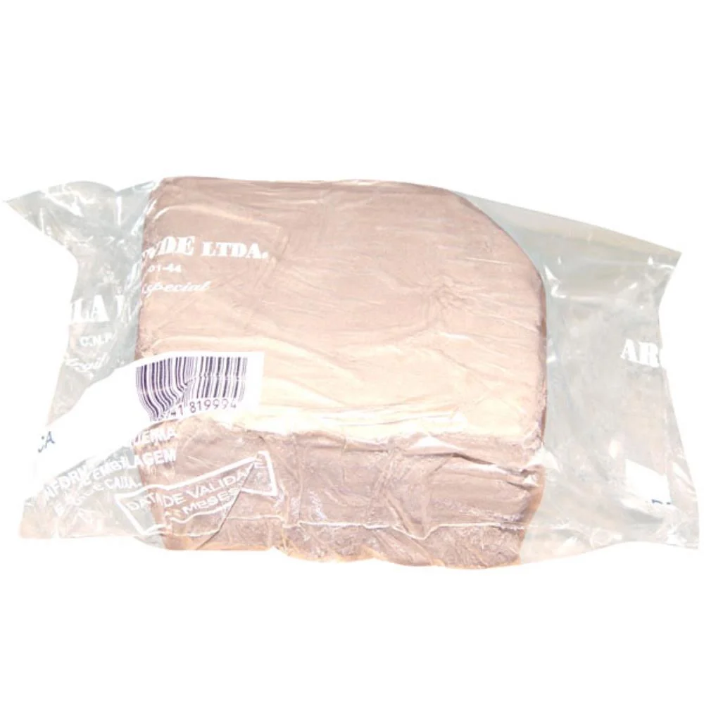 Argila Escolar Branca C/14Pts. C/1Kilo Cada Argilas Rezende (Caixa) - imagem 2