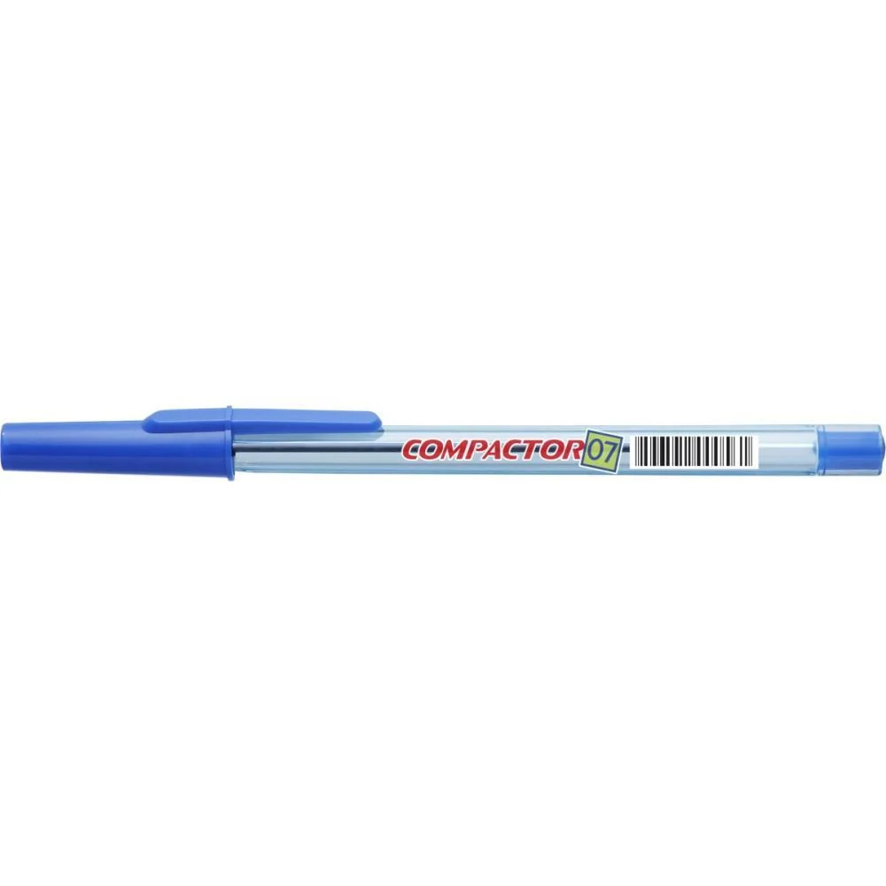 Caneta Esferografica 0,7Mm Fina Azul Compactor (Cx.c/50) - imagem 4