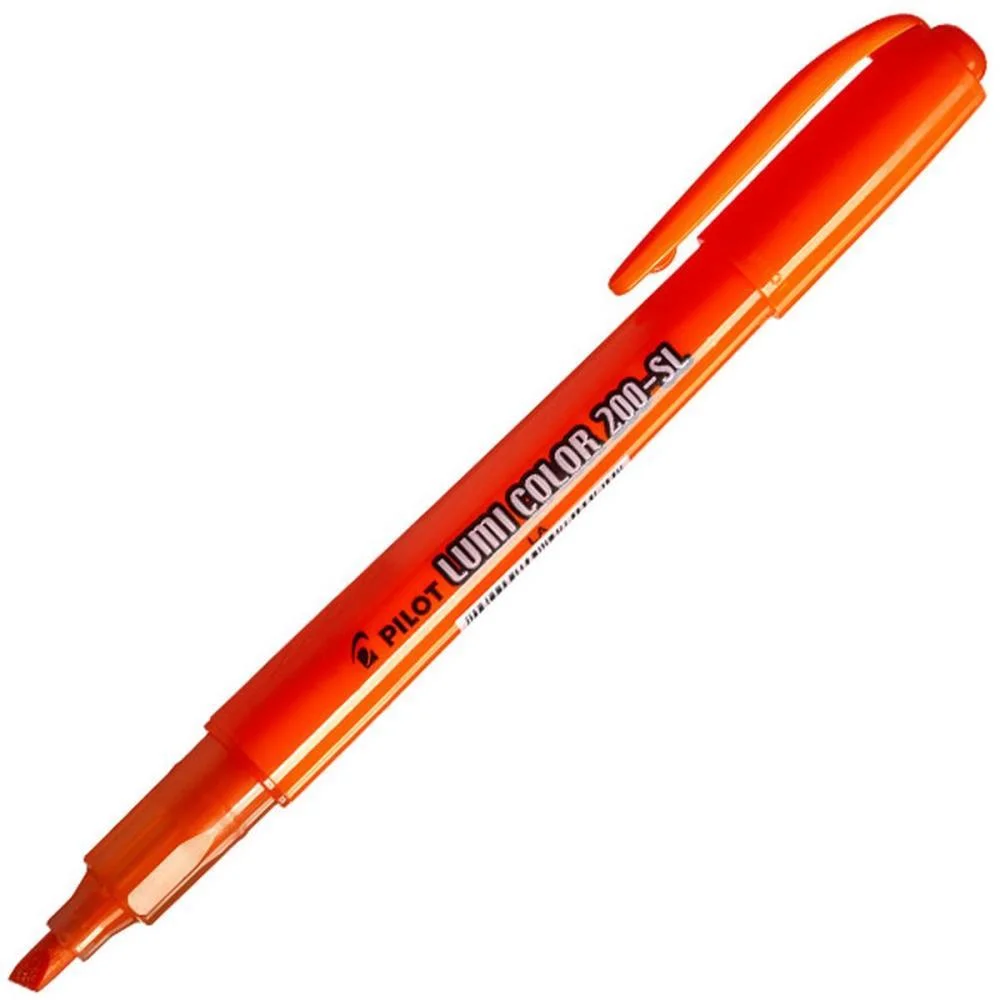 Caneta Marca Texto Lumicolor 200-Sl Laranja Pilot (Cx.c/12) - imagem 3