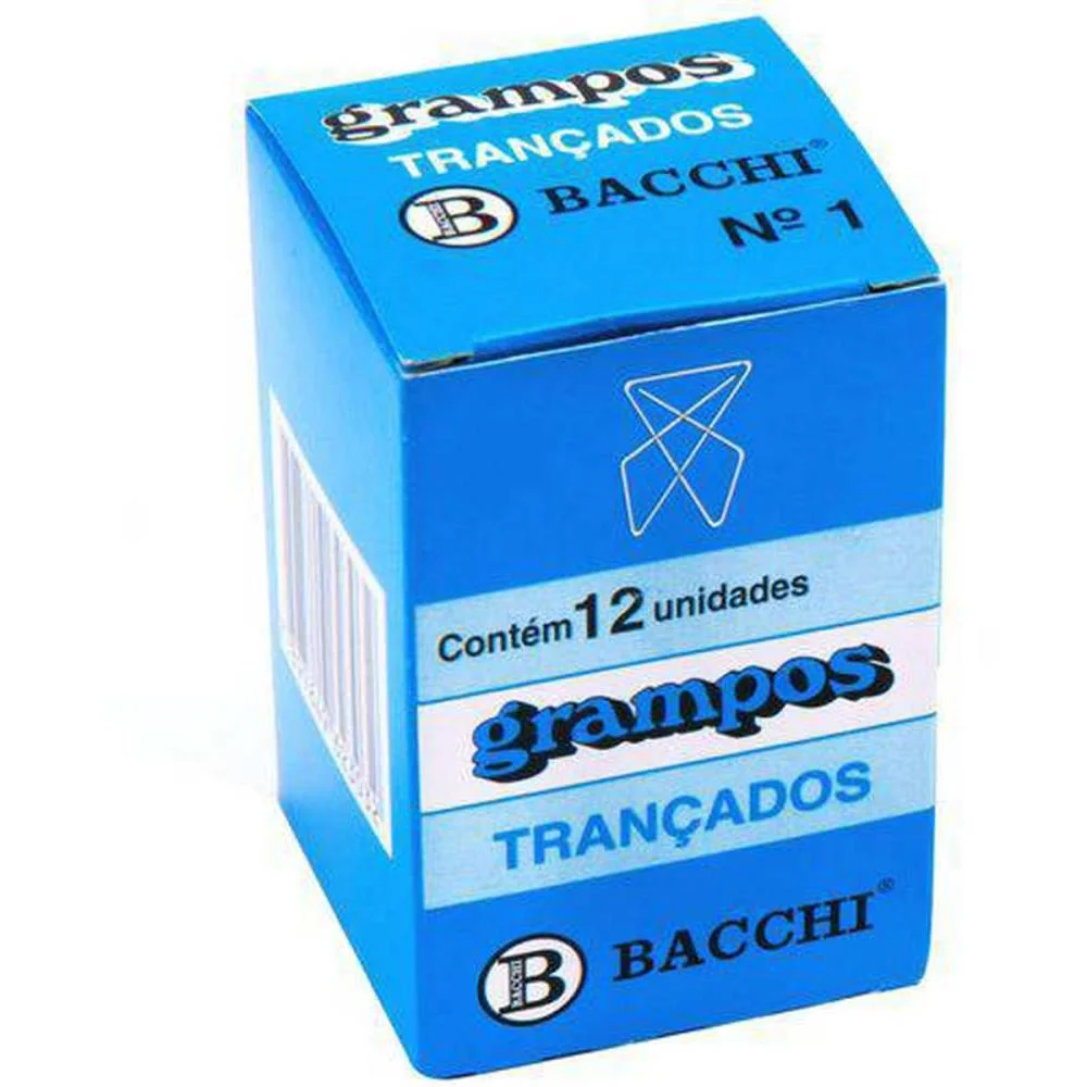 Clipe Galvanizado Aco Trancado 1 12 Undades Bacchi (Pct.c/10) - imagem 2