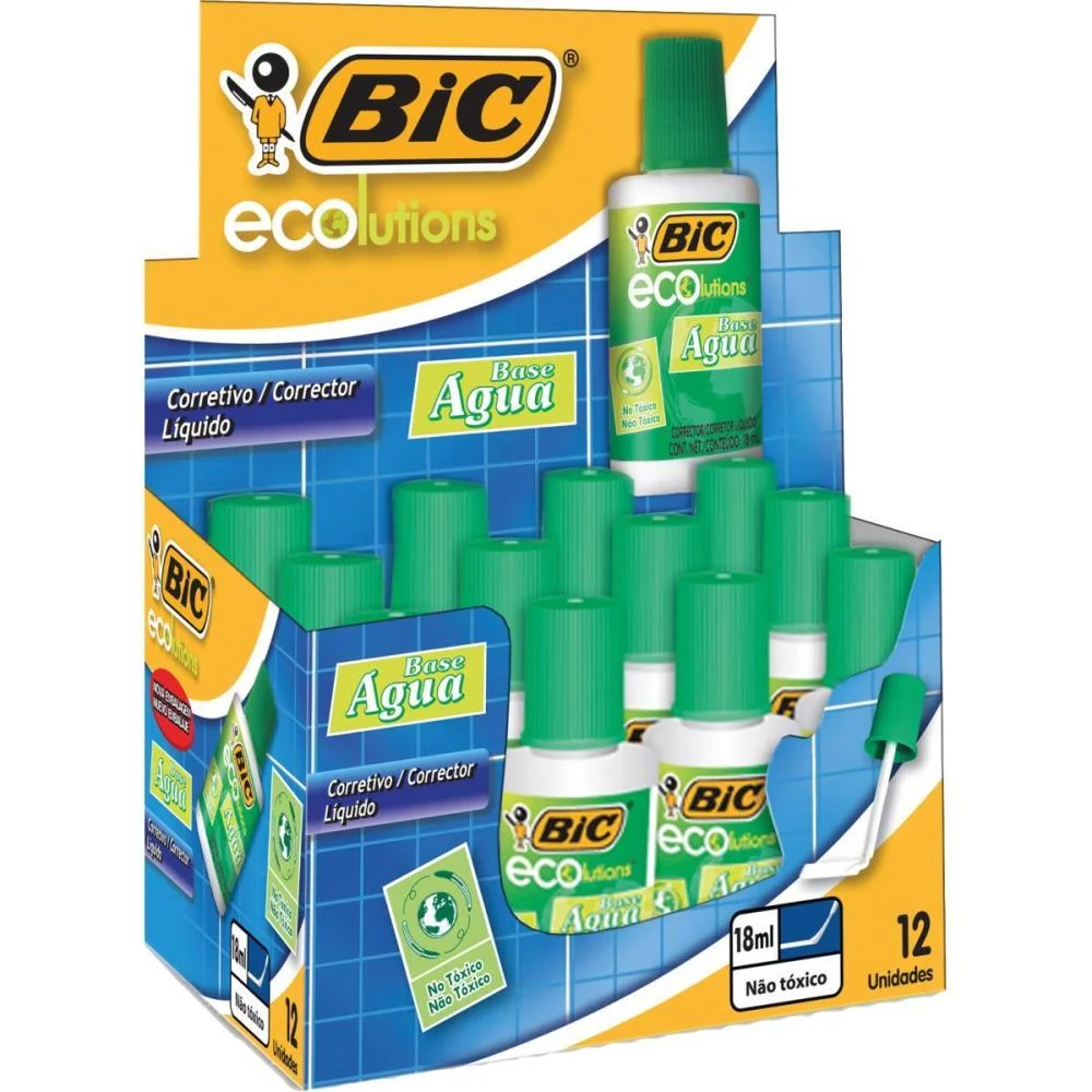 Corretivo Ecolutions 18Ml Bic (Cx.c/12) - imagem 2